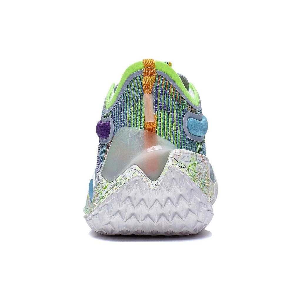 LiNing Jimmy Butler 1 Gold Durable Rebound Shock Absorption Low Top Basketball Shoes Men Sneaker Fluorescent-Yellow Green ABAS051-24