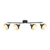 Lampa Reflektor Spot SAVIO SPL-27357-4-BK-GD Italux