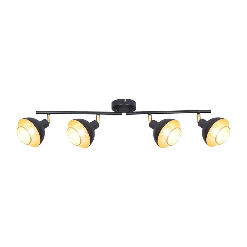 Lampa Reflektor Spot SAVIO SPL-27357-4-BK-GD Italux