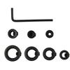 Drill Chuck 7Pcs Depth Stop Collar Ring Hex Wrench