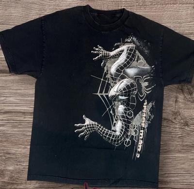 Spiderman 3 Venom Shirt Movie Promo 2007 Marvel Size S-5XL Reprint Unisex T-Shirt