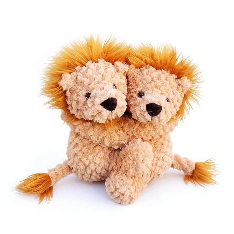 Plush Lion Toy Soft Cuddle Animal Snuggle Pillow For Kids And Adults