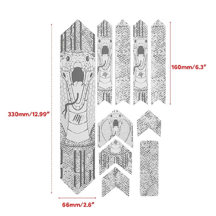 BMX Road Bike Chain Protector Silicone Chain Bicycles Frame Guards Self Adhesive