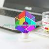 K9 Colorful Crystal Cube Pyramid Prism Desktop Decoration Toy