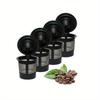Reusable K Cup Coffee Filters, Refillable Coffee Pod Capsules with Built-in Mesh Filter for Keurig 2.0/1.0