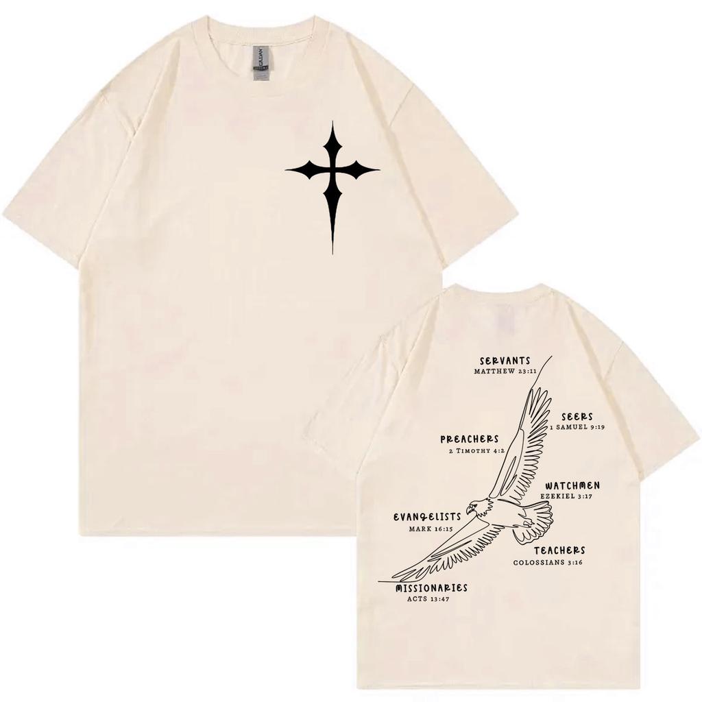 Jesus Bible Verse Christian Graphic T Shirts Men Women Clothing High Quality Fashion Tshirts Summer Casual Short Sleeve Tshirt