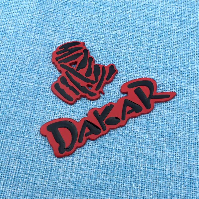 Personalized Dakar Car Sticker Off-road Metal Car Logo Modified Body Sticker Rear Tail Label Decorative Sticker Creative Sticker