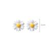 Women Girls Simple Daisy Flower Fresh Temperament Fashion Accessories Earrings Jewelry Ear Stud