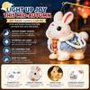 PVC Handheld Lantern Handheld Glowing Lantern Mid-Autumn Festival Rabbit Lantern  Children's Craft