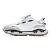 Fila KM2 Lux Comfortable Fashion Lightweight Durable Low-Top Casual Shoes Men Sneaker White Gray F12M513115FWD