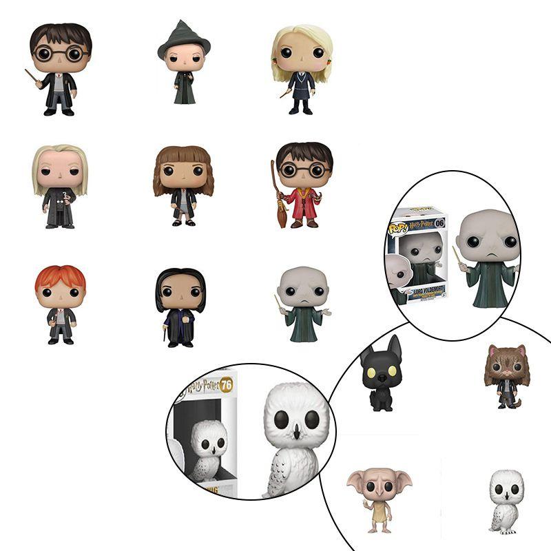 Potter 10cm Charakter Figur Puppe Funko Pop Serie Modell Spielzeug Verschiedene Modell
