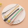 6Pcs/Set Silver Stainless Steel Drinking Straws Washable Reusable Yerba Mate Spoon Filter Straw for Cocktail Bar Accessories