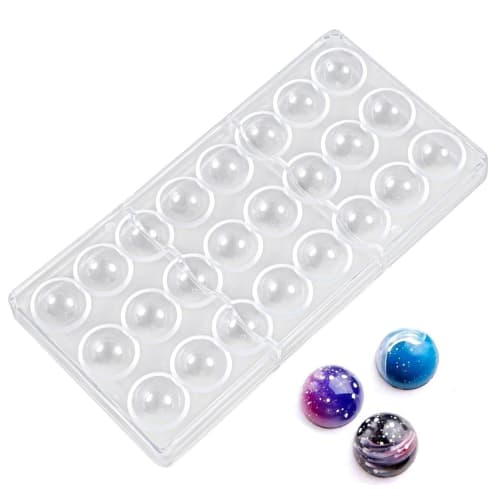 Chocolate Mold, 3D Cake Mold, Hemisphere, Valentine's Day DIY (Dome)