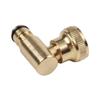 Brass Hose Reel Swivel Elbow Quick Connector, 3/4 for Bsp Female, Designed for Long Lasting Performance Gold
