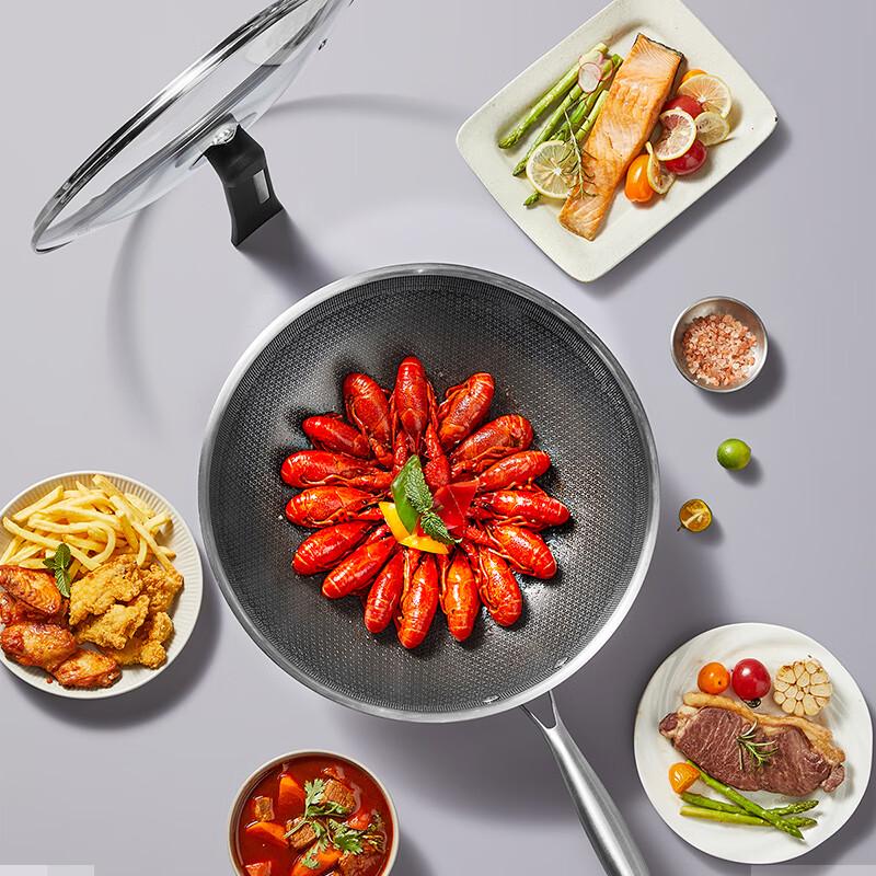 Chui Da Huang Xing Yao Multi-layer Steel Wok