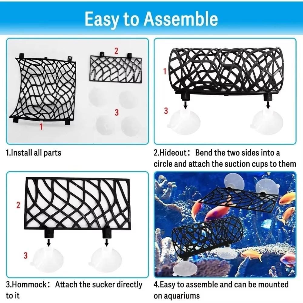 Small Hole Betta Fish Tunnel Tube Fighting Fish Resting Tunnel Fish Tank Decoration