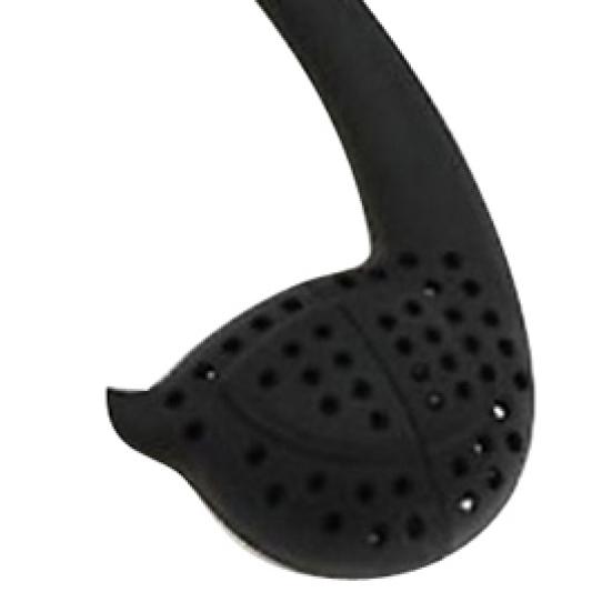 1Pc Lose Tee-ei Sieb Kreative Schwan Form Herbal Spice Filter Diffusor