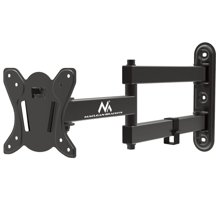Support tv - maclean - mc-417 - 13-32 pouces - charge max 30kg - inclinaison réglable