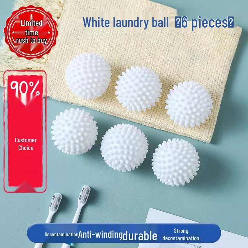 Magic Laundry Ball: Lint & Hair Remover, Anti-Tangle & Decontamination Wash Ball for Clothes
