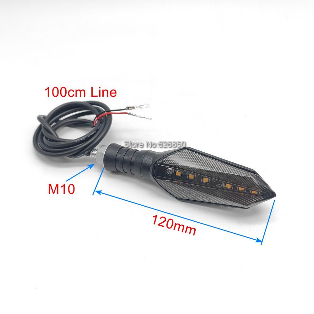 12V-72V Universal Turn Signal Light Left Right Indicator Waterproof LED For Electric Scooter Citycoco Turn Light