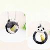Bird Warm Bird Nest Comfortable Thickened Bird Cage Bed Cartoon Panda Bird Cage Swing Winter