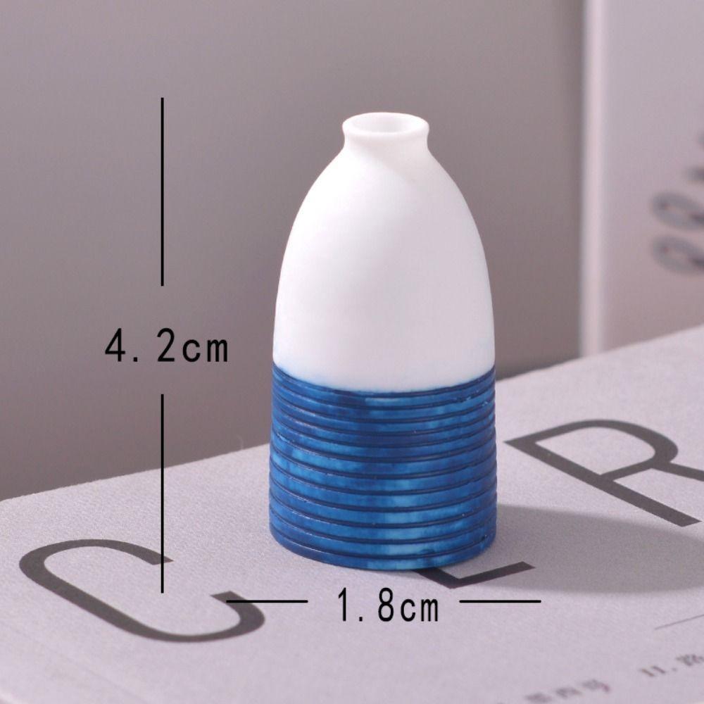 Simulation Mini Small Vase Micro Landscape Resin Model Small Ornament Scene Decoration Small Props