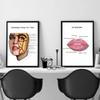 The Body Facial Anatomy Muscle Vessels Detailed Canvas Painting Human Structure Skeleton Education Poster Medical Decoracion