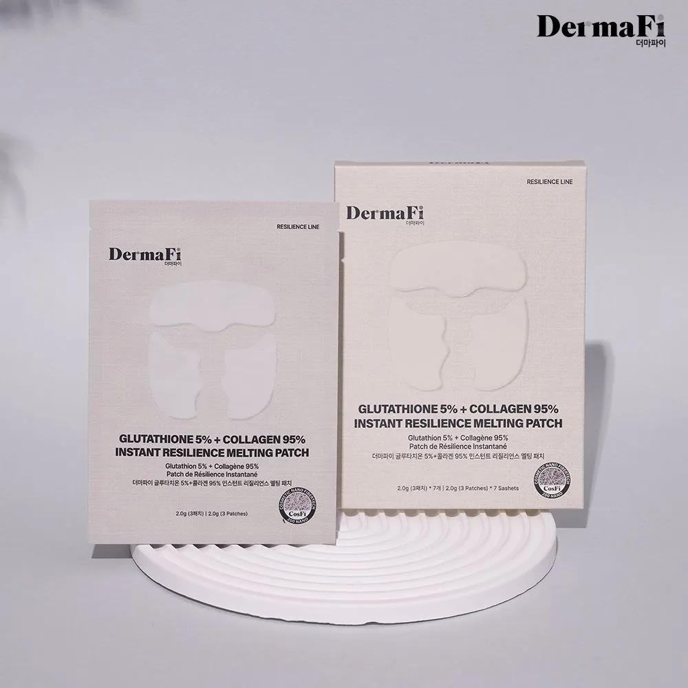 DERMAFI Glutathione + Collagen Melting Patch, 1 box (7 uses)