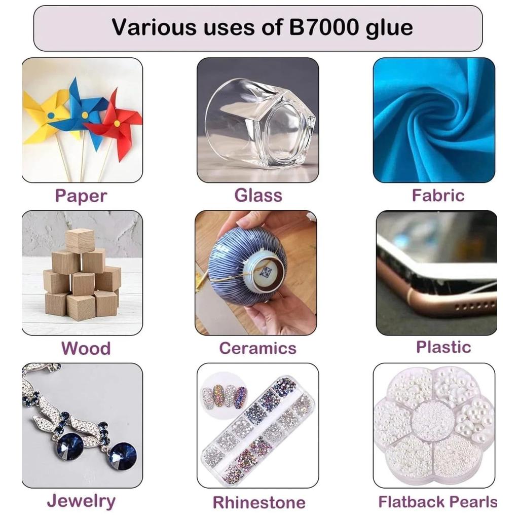 DEXURIES B7000 Multipurpose Adhesive Glue 50 Ml