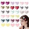 Pearlescent Heart Jewelry and Hair Accessory Set for DIY Dolls and Clothing