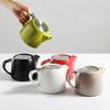 BR600ML Colorful Ceramic Teapot Household Tea Set with Filter Screen Large Capacity Afternoon Tea Infuser Teapot Coffee KettleEY