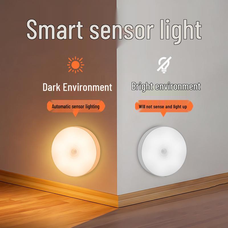 Smart Motion-Sensor LED Night Light for Home & Dorm