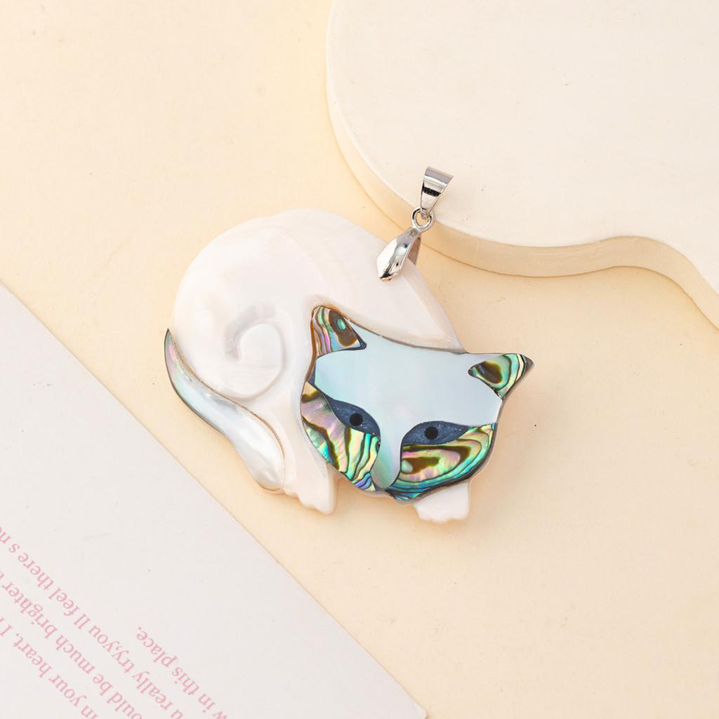 Seashell Animal Pendant With Beads For Handmade Jewelry And Gift Making