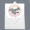 Darling Souvenir Wedding Thank You Card Greeting Cards With White Envelopes - 36