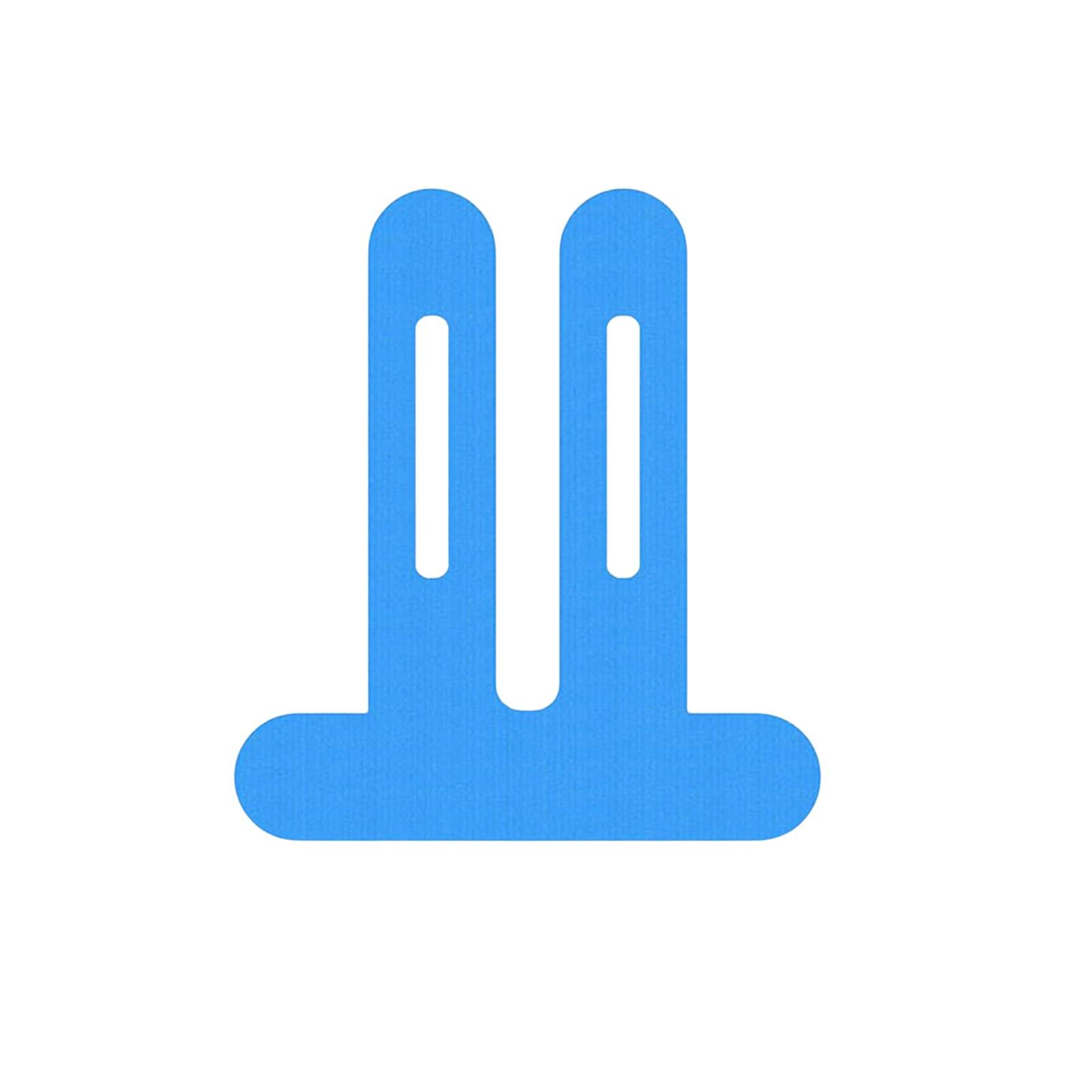 

Спорт, Фитнес, Бег, Наколенники, Дышащие, Водонепроницаемые и Защищающие от царапин пластыри для ухода за коленями, Предварительно нарезанная спортивная лента для коленей 10 шт. One Size синий