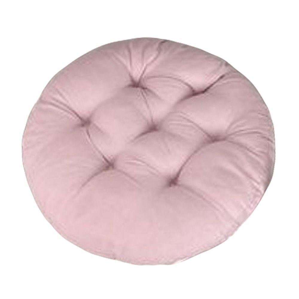 Nap Pillow Chair Cushion Solid Color Round Cushion Durable Tatami Mat  Winter
