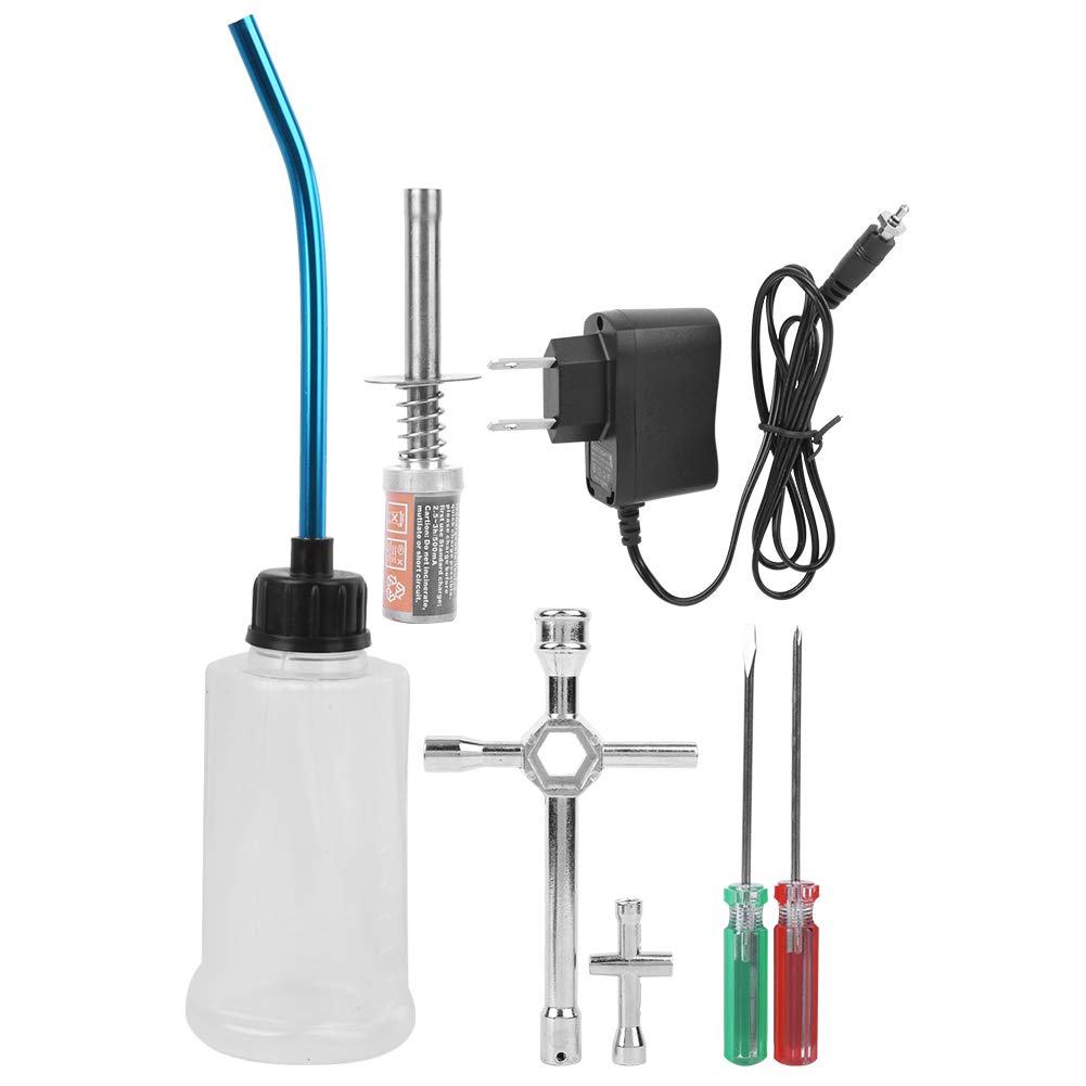 

RC Car Starter Kit Plug Igniter, Durable Metal Igniter Plug or 80141