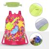 Kids' Large Mesh Toy Storage Backpack for Beach Sand Tools.