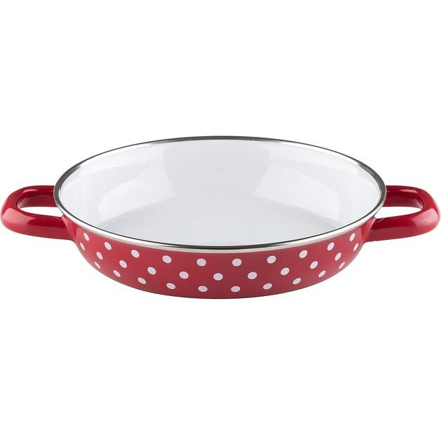 

Сковорода Riess для яиц и сервировки 20 см, красная в точку (0044-077)