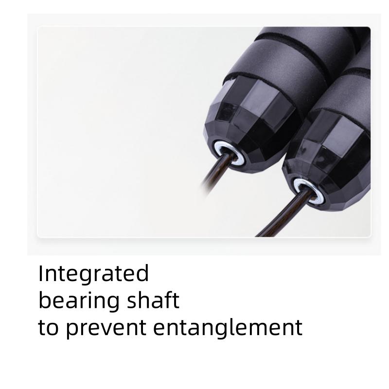 Skipping Rope Professional for Middle School Students Jump Rope Fitness Sports PVC Jump Ropes Steel Wire Skipping Equipment