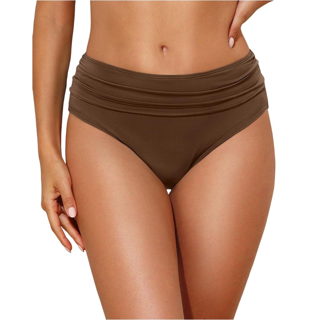 Women's High-Waisted Sexy  Bikini Bottoms