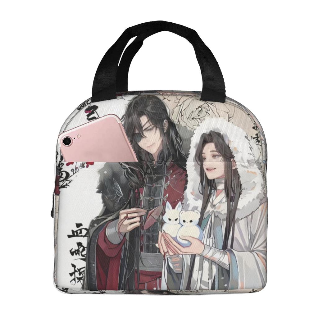 Heaven Official's Blessing Cartoon Cute Pencil Cases Girl Boy Large Capacity Pencil Box School Supplies