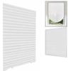Simple Pleated Window Shades Self-Adhesive Non-Woven Semi-Shading Blinds Curtains Living Room Bedroom Bathroom Home Decorations