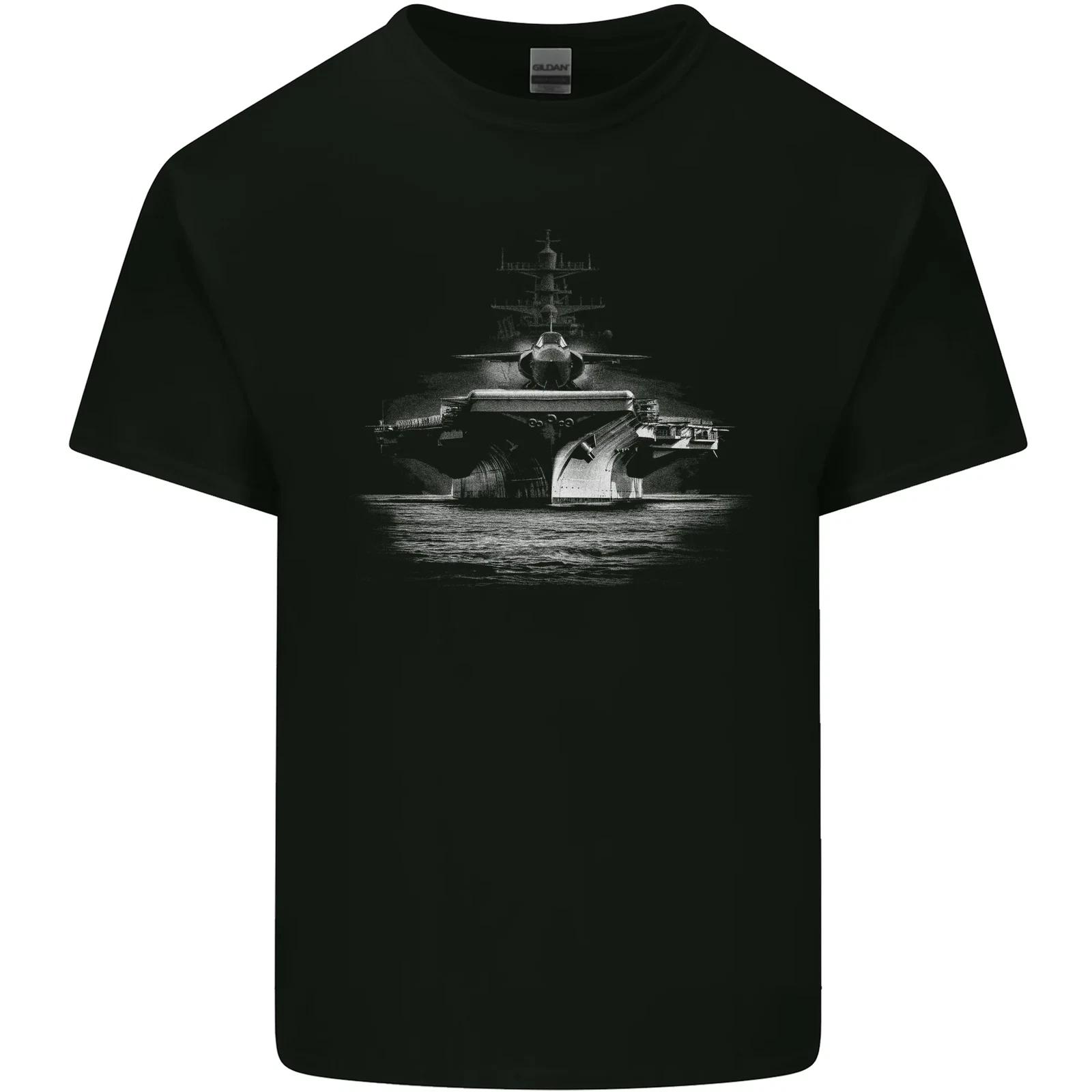 

Aircraft Carrier Royal Navy Ship Sailor Kids T-Shirt Childrens L