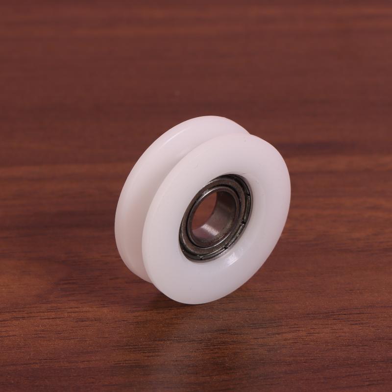 1/2 Buc 8*28*9Mm Rola cu Canelură U Plastic 688 Rulment Roată de Scripete/Antrenare, Roată de Ghidare Pom/Roată de Ridicare Peste Linie