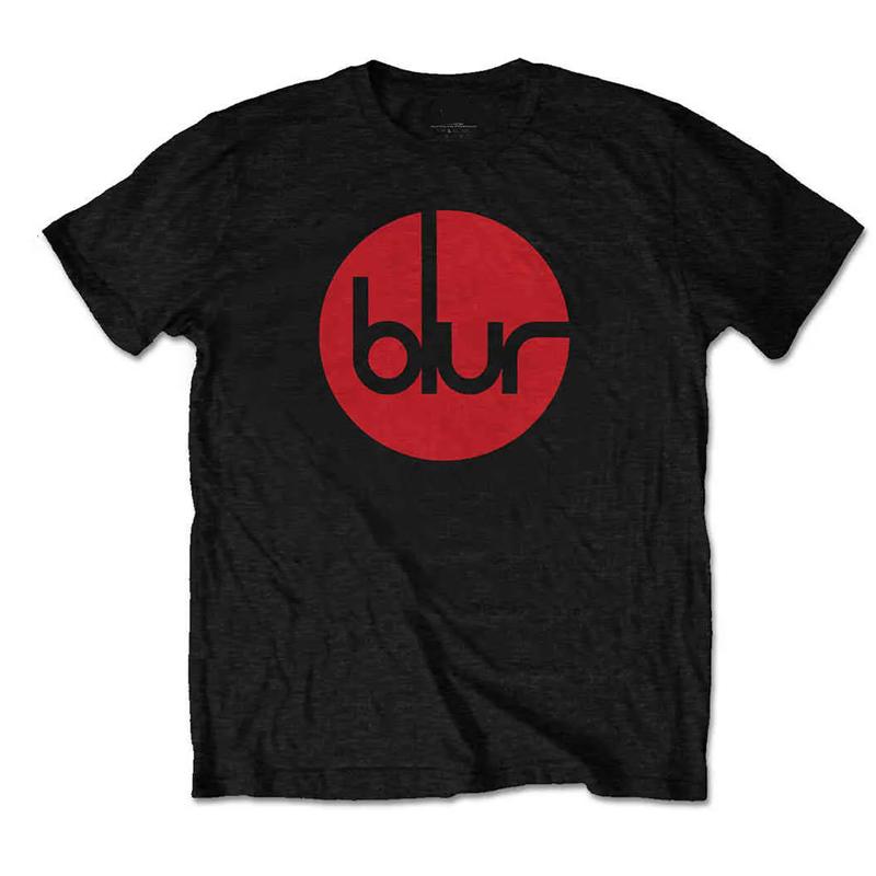 2026 BLUR Banda Blur Rock Británico Música Punk Algodón Holgado Punto Casual Americano Spray Camiseta de Manga Corta Mujer Hombre Camiseta