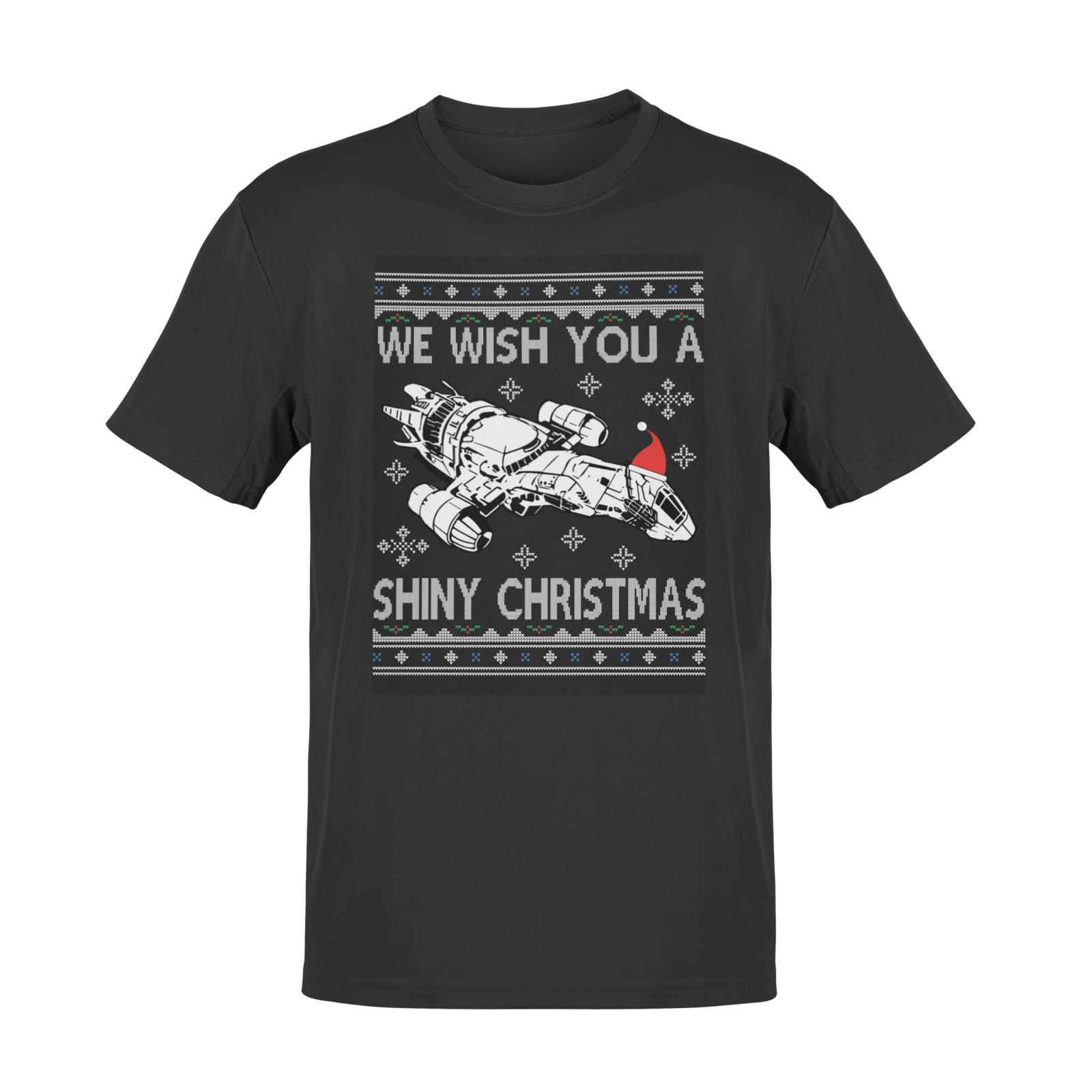 serenity firefly tv show xmas film movie 90s halloween christmas t shirt S