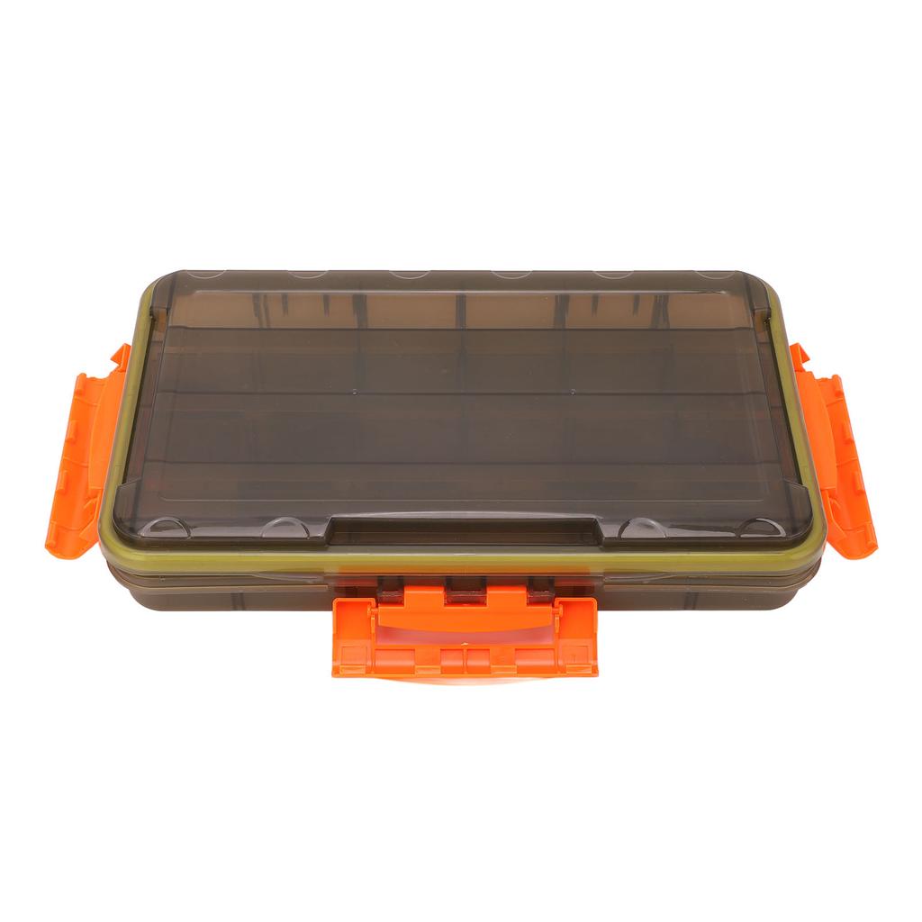 Angelbox Transparentes Plastik mit herausnehmbarer Trennwand Aufbewahrungskoffer für Angelköder für Outdoor