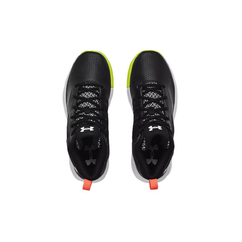 Under Armour Lockdown 5 Black/Green Sneakers 3023949-002
