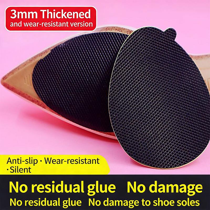 Anti-Slip Pads For High Heels Anti-Slip Pads For The Forefoot Wear-Resistant Rubber Protective Pads For Shoe Soles